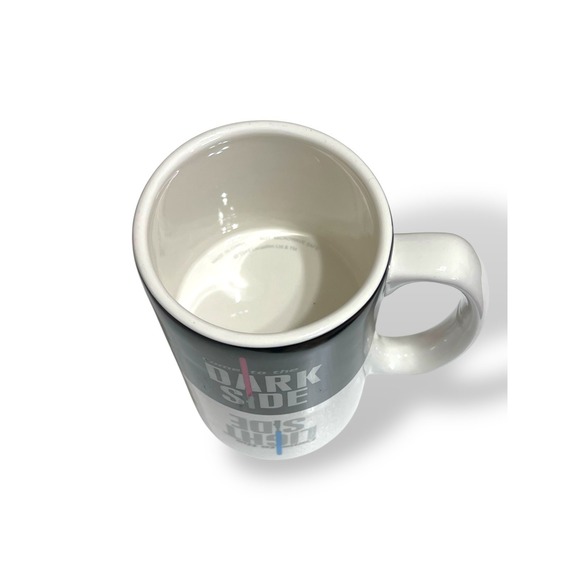 RARE Star Wars Hallmark Light Side Dark Side Double-Sided Flip Coffee Mug Cup - Picture 4 of 6